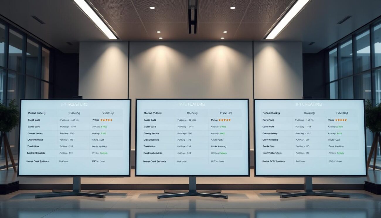 Comparaison des abonnements IPTV