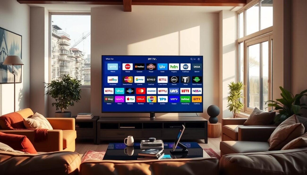 Contenu IPTV et chaînes TV