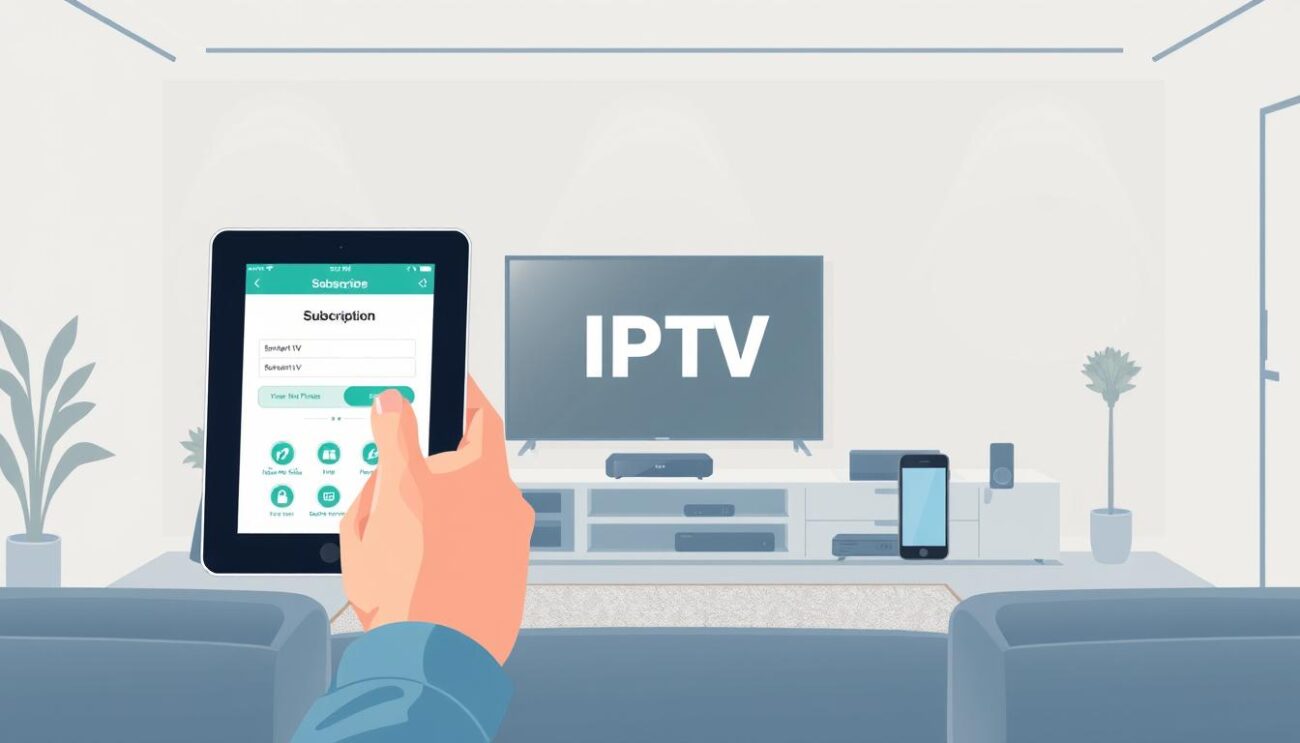 Étapes d'abonnement IPTV
