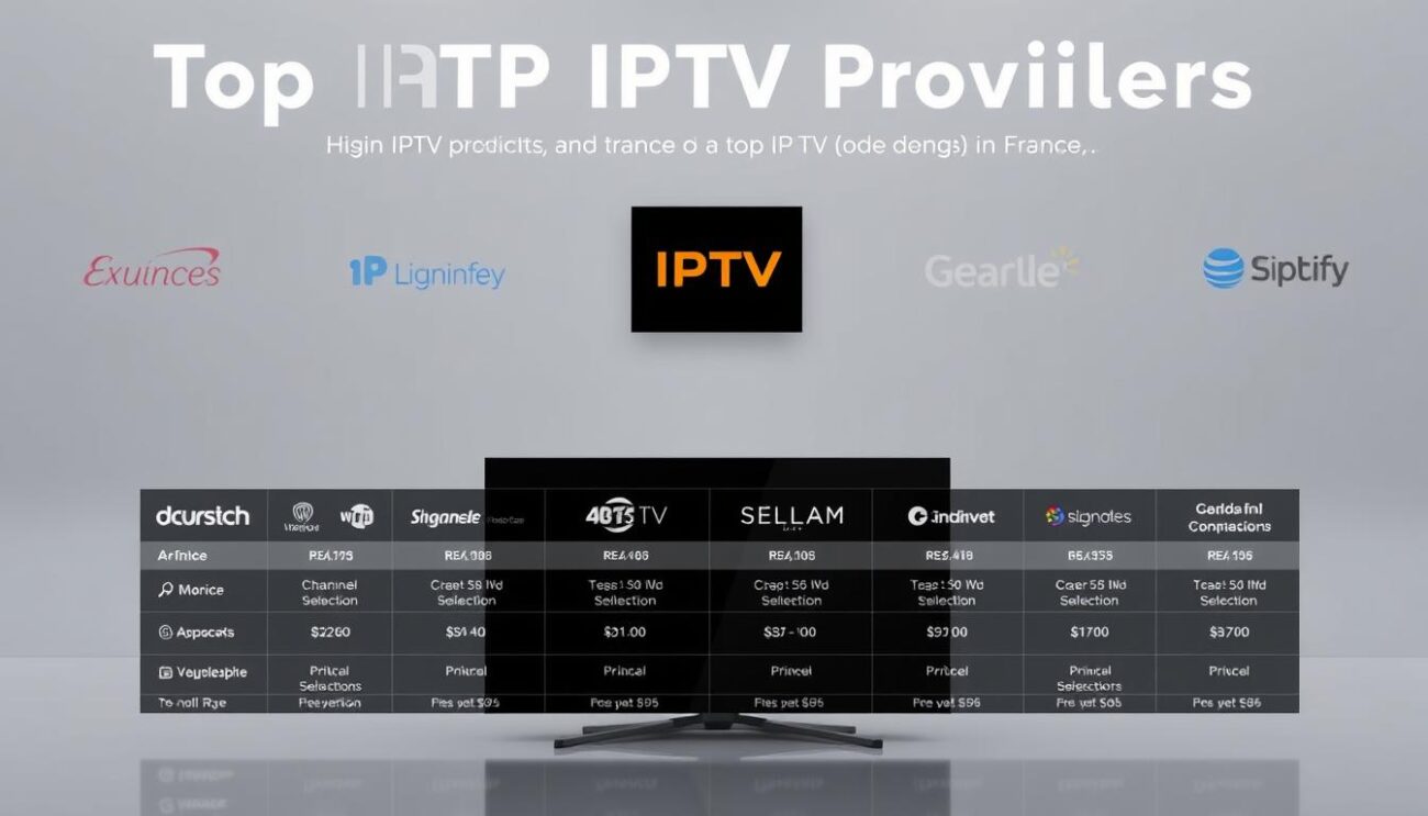 Fournisseurs IPTV France comparatif