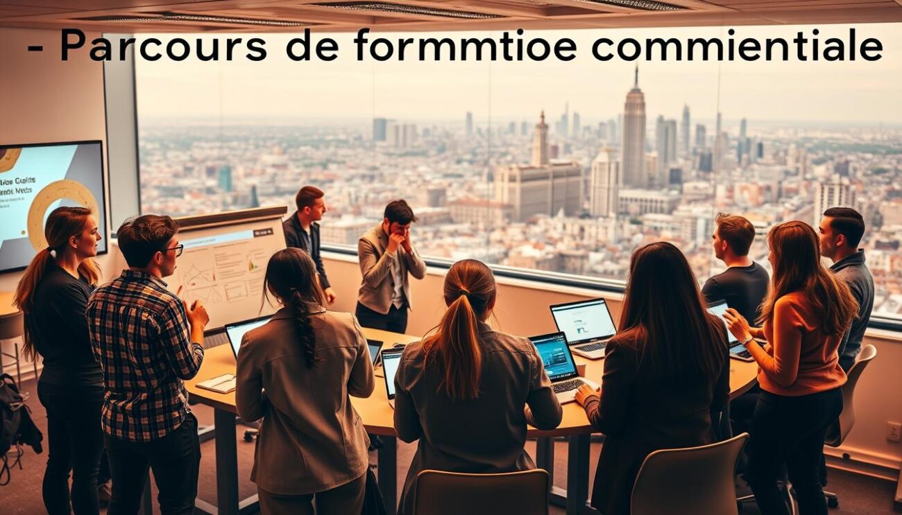 Parcours de formation commerciale