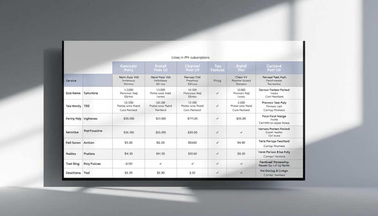 Prix IPTV Comparaison