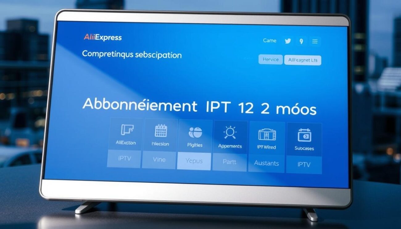 abonnement iptv 12 mois aliexpress