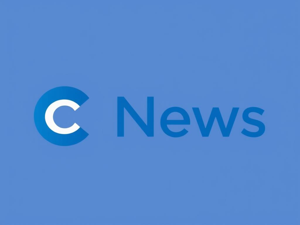 Logo officiel de CNews avec interface du site officiel de la chaîne TV d'information Logo officiel de CNews avec interface du site officiel de la chaîne TV d'information
