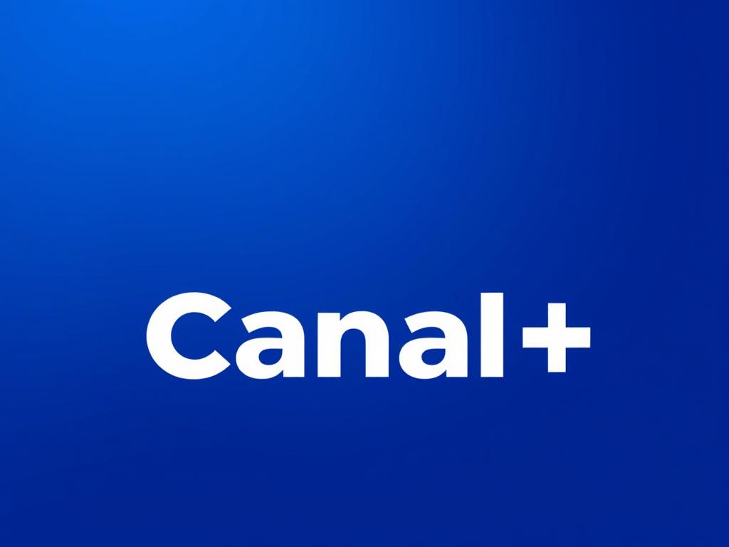 Logo officiel de Canal+ avec interface du site officiel des chaînes TV du groupe Logo officiel de Canal+ avec interface du site officiel des chaînes TV du groupe