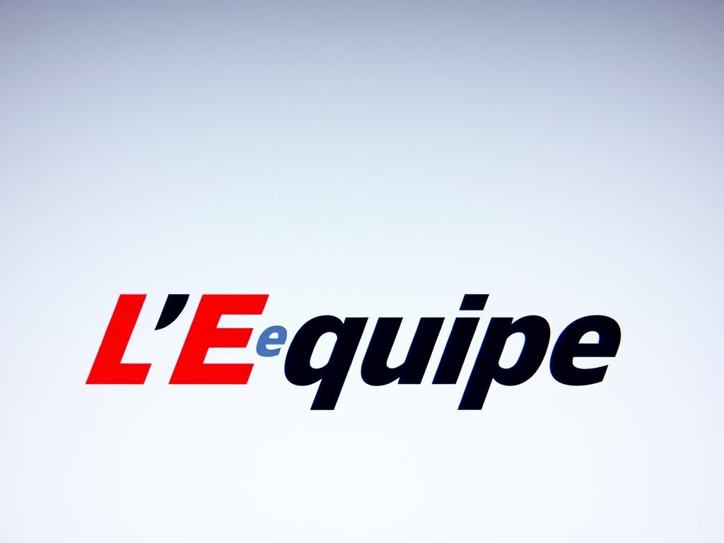 Logo officiel de L'Équipe avec interface du site officiel de la chaîne TV sportive Logo officiel de L'Équipe avec interface du site officiel de la chaîne TV sportive