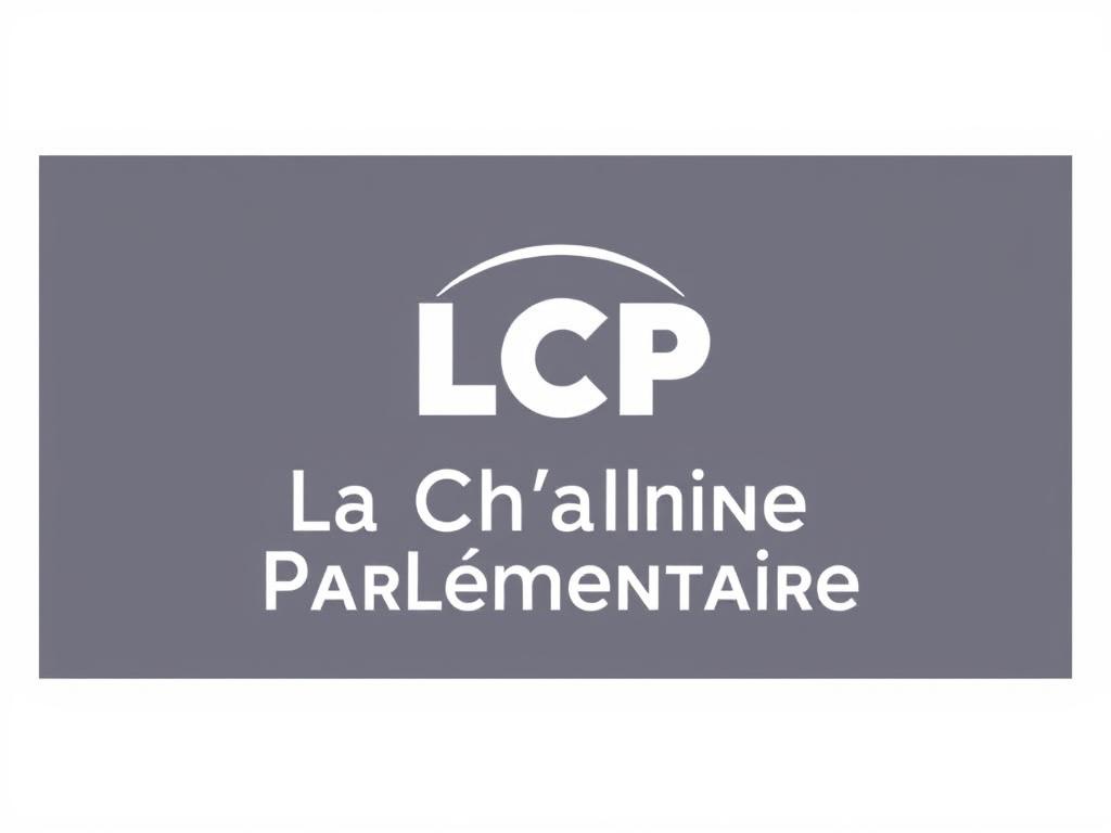 Logo officiel de La Chaîne Parlementaire avec interface du site officiel Logo officiel de La Chaîne Parlementaire avec interface du site officiel