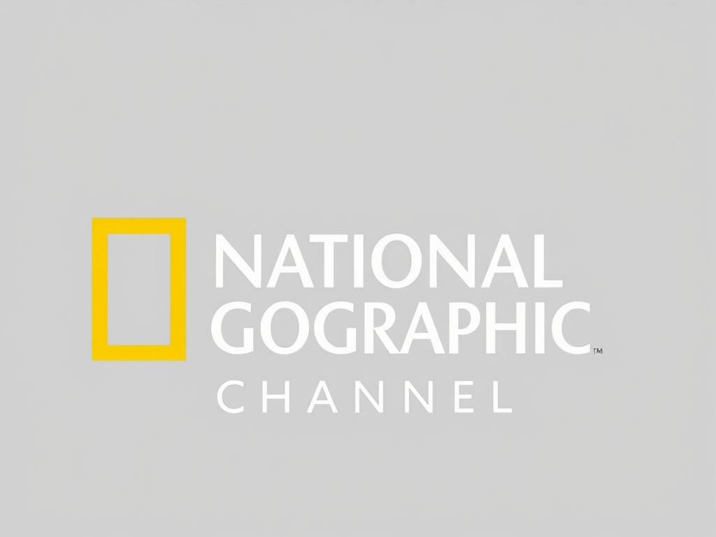 Logo officiel de National Geographic avec interface du site officiel de la chaîne TV documentaire Logo officiel de National Geographic avec interface du site officiel de la chaîne TV documentaire