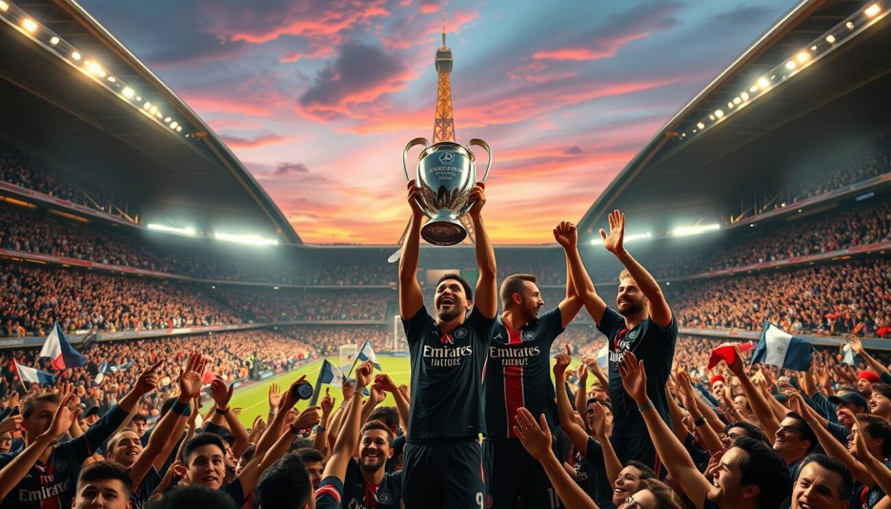 PSG champion d’Europe